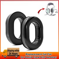 Replacement Gel Ear Seals Ear Cups Ear Pads Cushion for David Clark H10 Series Aviation Headset accessories