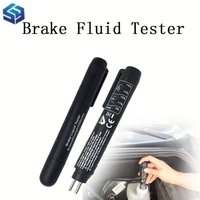 DOT3/4/5 Brake Fluid Tester Auto Brake Oil Quality Check Pen 5 LED Indicator Car Brake Fluid Liquid Testing Tool Car Accessories