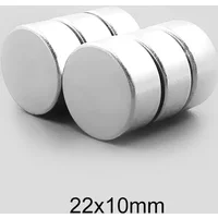 22x10 Powerful Strong Magnetic Magnets 22mmx10mm Neodymium Magnet 22x10mm Round Magnet 22*10 Permanent Magnets