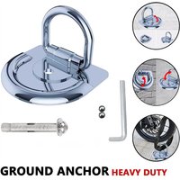 Heavy Duty Motorcycle Floor Wall Ground Anchor Kits Motorbike Lock Point Bike Scooter Security Vehicles Accessories