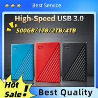 OEM For WD My Passport 1TB 2TB 4TB External Hard Drive USB 3.0 Portable Encrypted High Speed Storage for PC Laptop Mac