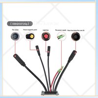 AliExpress NONE -A16I E-Bike Controller 36V / 48V 9 Tubes 15A Waterproof Connector Controller For 36V / 48V 250W Brushless Motor Accessories