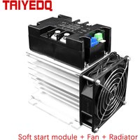 Module de démarrage progressif intelligent monophasé pour moteur de pompe à eau avec ventilateur et radiateur