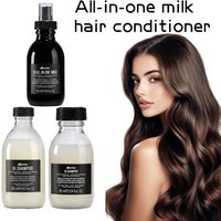 Multi Effect Milk Haircare Lotion for Instant Hair Care, Moisturizing Smoothing of Frizzy Hair No Wash Hair Conditioner Haircare