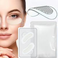 Allergic Eye Patch 0.25mm Microneedle for Face Care, Light Brown, No Battery, Portable & Easy Use, Anti-Aging Wrinkle Repair