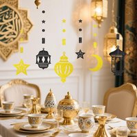 Golden Eid Decorations Eid Decorations for Home Ramadan Decorations Ramadan Decorations for Home Umrah Mubarak Decorations
