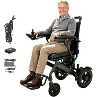 The elderly electric wheelchair light folding travel convenient lithium battery intelligent scooter travel