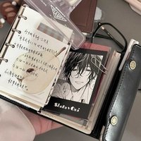 New M5 Leather Notebooks Portable Blank Inner Page Pocket Books Classic Thickened School Students' Dairy Book