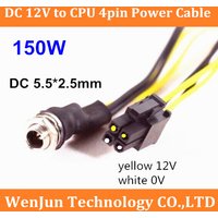 12V DC 5525 to CPU 4pin ATX mainboard power supply cable DC to PCIE 6Pin Cable DC to 8pin Graphics card cord XT60