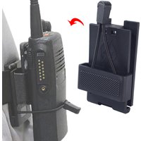 Tactical Radio Holder Radio Pouch for Duty Belt with Belt Clip Law Enforcement Accessories Walkie Talkie Pouch MOLLE Pouch