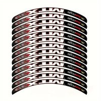 AliExpress NONE 13Pcs/Set MTX Bike Rim Stickers, Waterproof UV Resistant Vinyl for Mountain Bike
