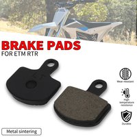 Accessoires motos plaquettes de frein freins 1 paire plaquettes de frein à disque avant arrière pour ETM RTR Dirt Pit moto métal fritté