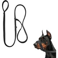 Anti Pull Stop Dogs Pulling Rope, Reflective Dog Lead for Training, Medium and Large Dogs,180*2.5CM 1pcs