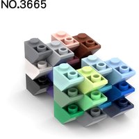 20Pcs MOC Assembles Particles 3665 Building Blocks Bricks Bulk Model Parts DIY Educational Creative gift Toys