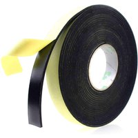 5M/3mm 5/10/15/20/25/30mm Single Sided Waterproof Anticollision Flex Tape Foam Sponge Strip Tape For Window Door Seal Strip