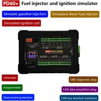 PD60+ Fuel Injection Ignition Simulator ECU Maintenance Platform Testing Equipment for Petrol Diesel Vehicle Computer Board