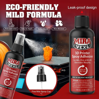 3D Printer Bed Adhesive Spray - Anti-Warping, Easy Release for ABS/PLA/PETG/TPU, No Residue, Universal Build Surface