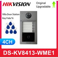 HIKVISION IP Video Intercom Door Station DS-KV8113-WME1(C) Surfarce Flush Mounted Support PoE DS-KV8213-WME1(C) DS-KV8413-WME1 C