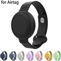 Airtag Bracelets Compatible with Apple AirTag, Soft Adjustable Airtag Bracelet, Airtag Watch Strap for Kids, Toddlers,Older Kids