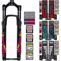 AliExpress NONE High Quality Tuning Bike Sticker LYRIK ROCK-SHOX Rockshox Fork Scratch Cover Protective Bicycle Parts Personalized Decorations