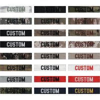 Stickerei Custom Name Patch Brustbänder Abzeichen Faltrahmen ACU MULTICAM Alpine Tropic RG GRÜN SCHWARZ BRAUN GRAU AOR2 BLAU TAN