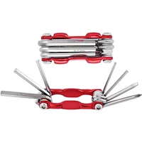 AliExpress NONE JUSTINLAU Bicycle Repaire Tool Spoke Hex Allen Wrench Screwdrivers Portable 7 in 1 Mountain Bike Cycling Multi Repair Tools Kit
