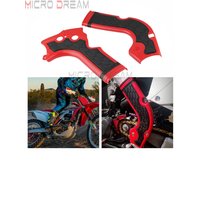 AliExpress Micro dream Dirt Bike Red Plastic Frame Guard For Honda CRF450R 2013-2016 CRF250R 2014 -2016 CRF 250R 450R 2015 Motocross Protector Guard