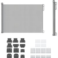 Pet Stair Gates Indoor Barrier For Dog Freestanding Extra Tall Portable Baby Kids Safety Gate For Hallways Kitchen Garden Grey