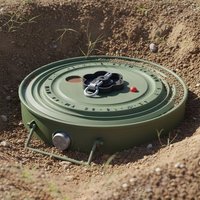 3D-printed TM46 Anti-tank Model, Static Display Piece, Military Enthusiast Collectible, Non-functional