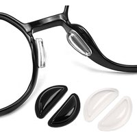 2/5 Pairs Glases Nose Pads Silicone Nose Support Glasses Anti Slip Nose Pad Clear Eye Pads Stickers for Ray-Ban Meta Glasses