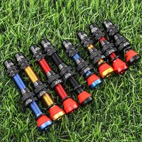 2PCS Durable 40/60mm Bike Schrader Valve Aluminum Alloy Brass Core Tubeless Tire Valve Vacuum A/V CNC Nipple Wheel Valve