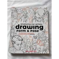 Anatomy for Artists Drawing Form Pose English Illustration Original Artwork Artbook Drawing Human Figure Tutorial Structure