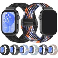 Magnetic Nylon Braided Loop Strap For Huawei Watch Fit 4 Fit 4 Pro Fit 3 Strap Bracelet Wristband For Huawei Watch Belt Correa