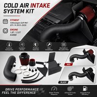Stealth Flow Kaltluftansaugsystem für VW Golf 7 MK7 GTI R EA888 1.8T 2.0T Aluminiumrohr Luftfiltersystem