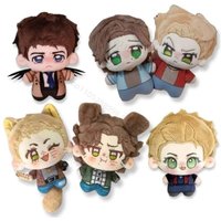 New Supernatural Castiel Plush Pendant SPN Dean Sam Wincest Pendant Plushie Kawaii Backpack Keychain Doll Toy Collect Fans Gift