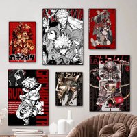 Hot Cool Anime G-Gachiakuta Classic Vintage Posters Whitepaper Prints Posters Artwork Kawaii Room Decor