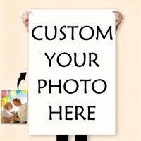 Personalized Prints Photo Wall Art Custom Canvas Poster for Family Life Pets anime Birthdays Weddings Scenery Home Decor Gifts