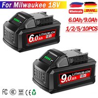 Bonadget 6.0Ah/9.0Ah For Milwaukee M18 battery 48-11-1815 48-11-1850 2604-22 2604-20 2708-22 2607-22 power Tools Battery