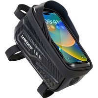 AliExpress TAKEZERO Bike Phone Bag Touch Screen Waterproof EVA Hard Shell Carbon Texture Top Tube Front Frame Pouch Cycling Accessories