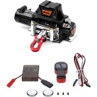 Metal Winch Wireless Remote Controller System for 1:10 RC Crawler Car Axial SCX10 90046 Traxxas TRX4 TRX6 Gen8 Upgrade Parts