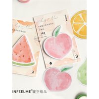 30sheets Fruit Basket Series Message Notes N Times Post Notes 4 Options Stationery Sticky Note Convenience Notes School