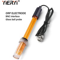 Yieryi ORP-Ersatzsonde für Aquarium, Spa, Pool, Elektrode, Oxidations-Reduktions-Potenzial-Tester, BNC Q9-Anschluss, 256 mV, Pulvertest