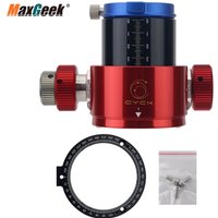 New CYCK 16-Bearing 55.5mm Travel Telescope Focuser with Convex/Round Adapter for Sky-Watcher 150 DOB Newtonian Reflectors