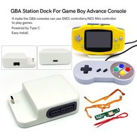 HISPEEDIDO Type-C Station Dock for GBA Compatible IPS V2 V3 V4 Original LCD Screen Mod For Game Boy Advance Console