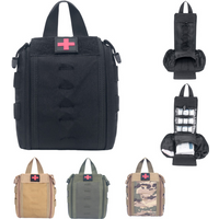 New IFAK EDC Bag Waist Belt Pack Hunting Vest Emergency Tools Pack Outdoor Medical First Aid Kit Camping Survival Pouch