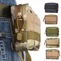 Shooting Molle Pouch Hunting Belt Waist Bag Outdoor Sport Waterproof Phone Bag Cycling EDC Tool Pocket Hunting Fanny Pack