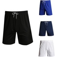 Fashion Football Running Shorts Quick-drying Loose Fitness Black Shorts New Sport Workout Breathable Training Short Pants Moto