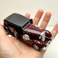 1:36 Alloy Duesenbeg SJ Die cast Vintage Car Model Classic Pull Back Car Miniature Vehicle Replica For Collection & Gift Display