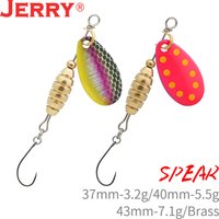 Jerry Spear Spinner Bait Metal Ultralight UL Spinning Fishing Lures Spinnerbait Perch Trout Bass