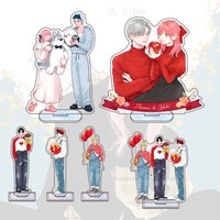 Charm Anime A Sign of Affection 15cm Double-Sided Acrylic Stand key chains Ornament Accessories Goods Collection Gifts